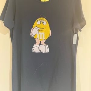 Brand new m&m short sleeve T-shirt
